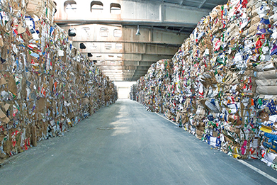 Altpapier Recycling: 15.000 Tonnen auf Lager Altpapier Recycling Erfurt