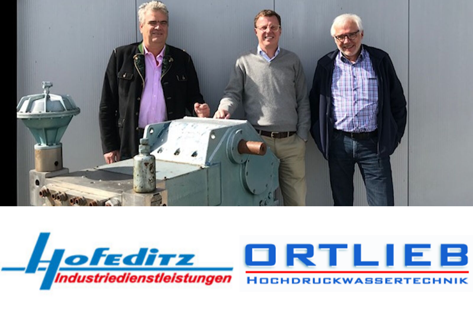 Hofeditz Industriereinigung Ortlieb Hochdruckwassertechnik